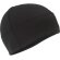 Gorro Preven negro de microfibra RPET reciclada