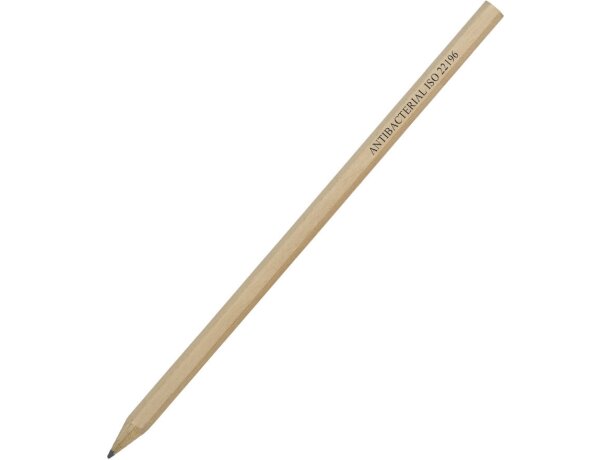Lapices con nombre hexagonal de madera