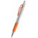 Boligrafo Plastico bicolor metal personalizado naranja