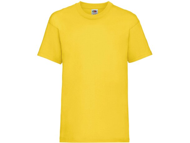 Camiseta personalizada Value en algodón 160g certificado infantil