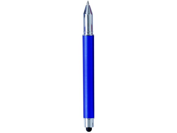 Bolígrafo con 4 funciones en color metalizado