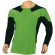 Camiseta técnica unisex poliéster cuello redondo 145 g/m2 Verde