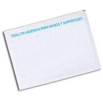 Toallita higienizante Kimet personalizable sobres