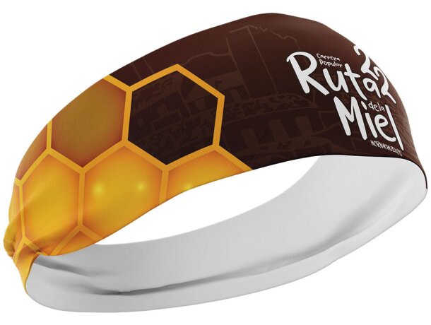 Braga cuello Jumar blanca elástica para deportes