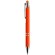 Boligrafo Aluminio en mate personalizado naranja