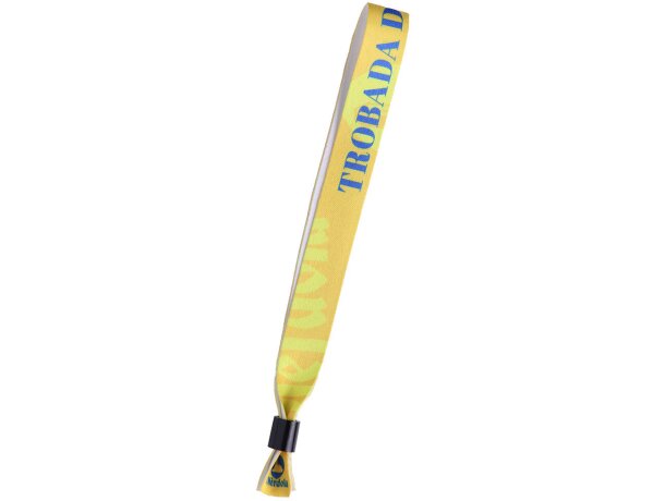 Pulsera de personalizada sublimable Tyvek 35 cm blanca