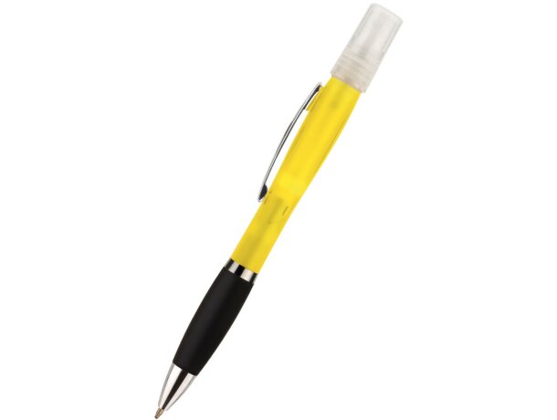 Bolígrafos originales plástico tinta azul con clip