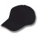 Gorras de béisbol de algodón Basic Negro
