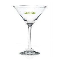 Copas de cristal de cocktail personalizada