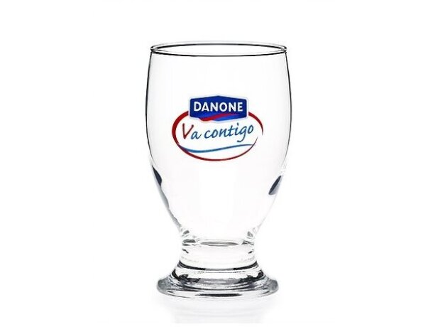 Vaso de cristal para grabar personalizado