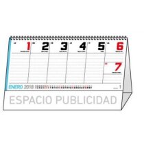 Calendario de sobremesa con 27 hojas de notas