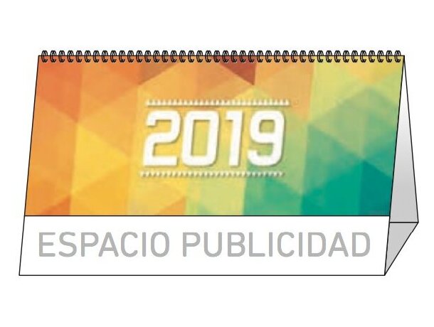 Calendario de sobremesa 13 hojas mensual notas personalizada