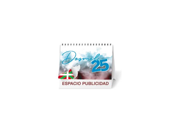 Calendarios sobremesas publicitarios de 7 hojas detalle 4