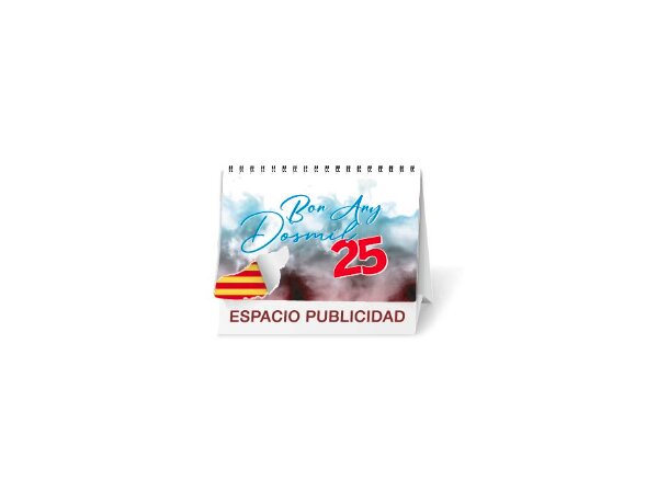 Calendarios sobremesas publicitarios de 7 hojas detalle 5