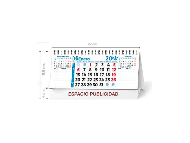 Calendario sobremesa para regalar detalle 2