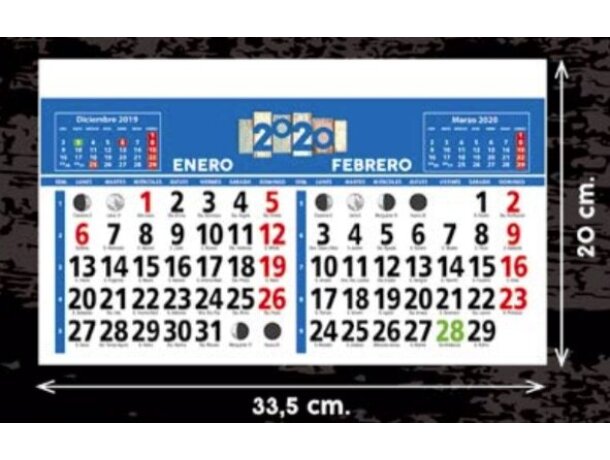 Calendario De Pared Con Faldilla Bimensual Lámina Estandar mediano baratos Calendario De Pared Con Faldilla Bimensual Lámina Estandar mediano baratos