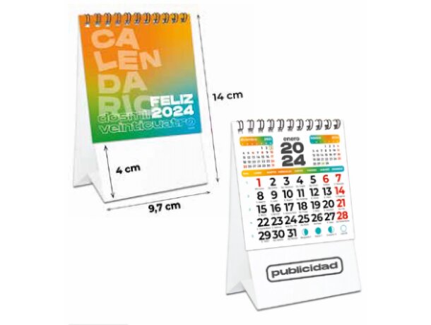 Calendario mini para oficina detalle 2
