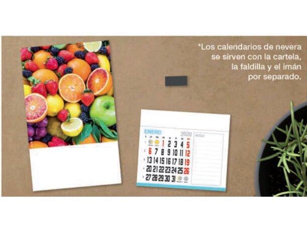 Calendarios De Cocina Con Block Personalizados