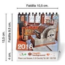 Calendario de sobremesa motivos personalizados