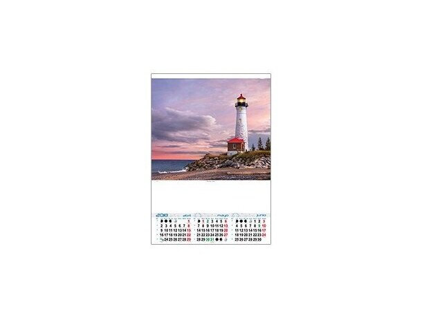 Calendario de pared trimestral motivos estandar personalizados Calendario de pared trimestral motivos estandar personalizados