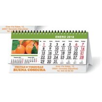 Calendario de sobremesa 7 hojas tamaño grande de mesa