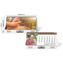 Calendario De Sobremesa Estandar 13 Hojas