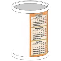 Calendario De Sobremesa Con Forma De Cubilite Redondo Automontable personalizados Calendario De Sobremesa Con Forma De Cubilite Redondo Automontable personalizados