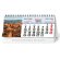 Calendario sobremesa para merchandising con 7 hojas detalle 2