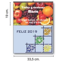 Calendarios De Pared Cartela Couché Brillo personalizados Calendarios De Pared Cartela Couché Brillo personalizados