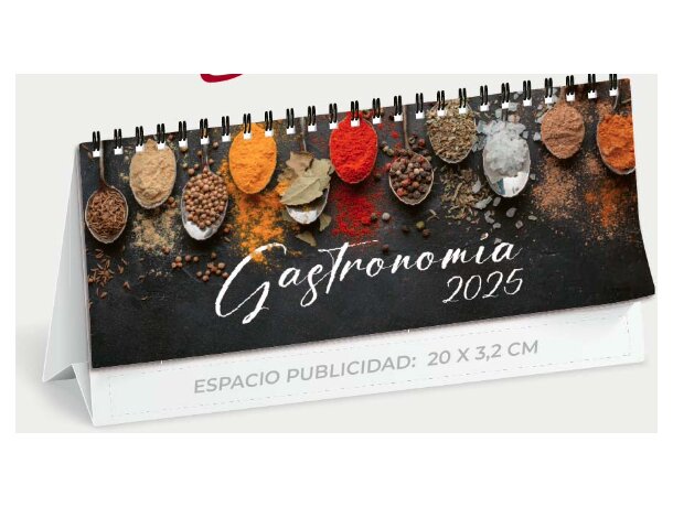 Calendario sobremesa con 7 hojas detalle 1
