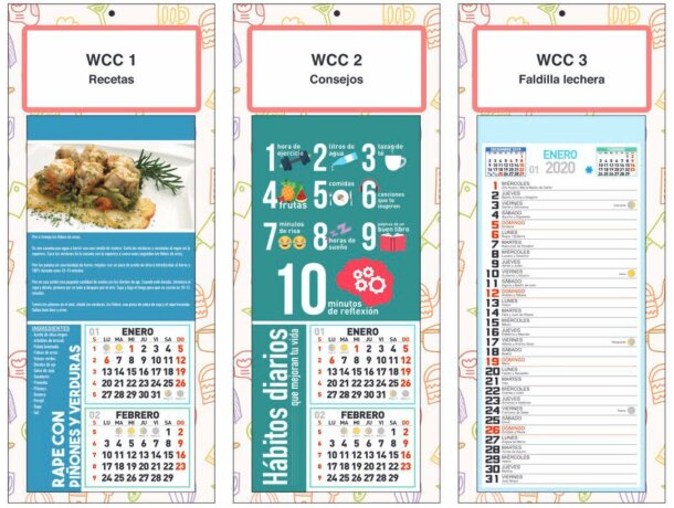 Calendario De Cocina Con Consejos Y Recetas De Cocina