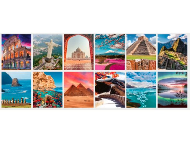 Calendario sobremesa con 7 hojas detalle 5