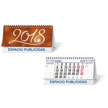 Calendario de sobremesa con 13 hojas y notas Calendario de sobremesa con 13 hojas y notas