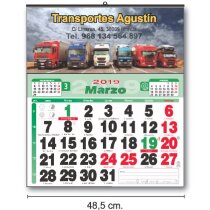 Calendarios Baratos De Pared Cartela Couché personalizados Calendarios Baratos De Pared Cartela Couché personalizados