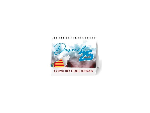 Calendarios sobremesas publicitarios de 7 hojas detalle 3