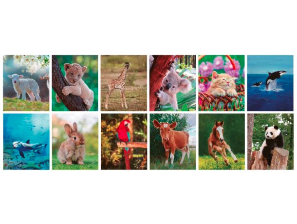 Calendario sobremesa para merchandising con 7 hojas detalle 5