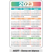 Calendarios de bolsillo personalizados