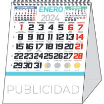 Calendario de sobremesa mini 9 hojas baratos