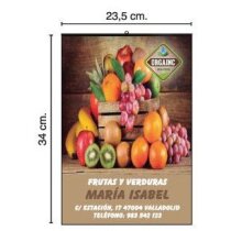 Calendario de pared con vista mensual papel brillante