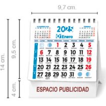 Calendarios sobremesas con tapa personalizada