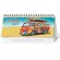 Calendario sobremesa para merchandising con 7 hojas Coches