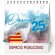 Calendario sobremesa promocionales de tamaño pequeño papel estucado brillo Castellano-valenciano