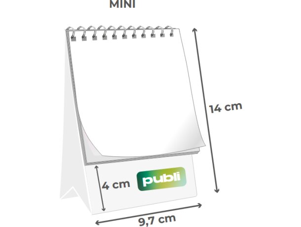 Calendario mini para oficina detalle 1