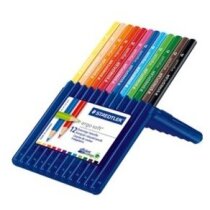 Estuche con 12 colores de la marca Staedtler personalizado Estuche con 12 colores de la marca Staedtler personalizado
