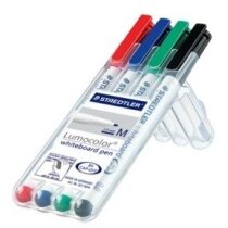 Set 4 rotuladores para pizarra de la marca Staedtler personalizado Set 4 rotuladores para pizarra de la marca Staedtler personalizado