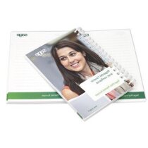 Libreta Orkelljunga A5 con portada ecológica para publicidad