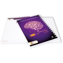 Libreta Oguz espiral metálico tapa plastificada