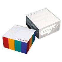 Taco de notas encolado de 9x9 y 450 hojas personalizada