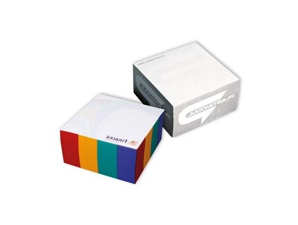 Taco de notas encolado de 9x9 y 450 hojas personalizada Taco de notas encolado de 9x9 y 450 hojas personalizada
