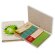 Set de Notas Adhesivas de Cartón Reciclado personalizada sin color